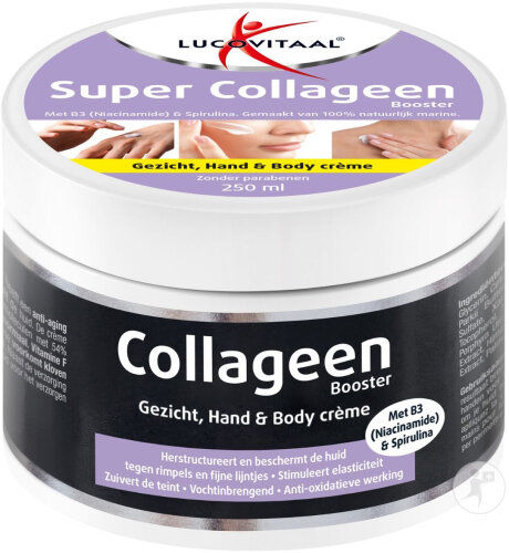 Lucovitaal Kollagen Hand Und Körpercreme Tiegel 250ml