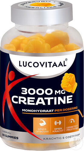 Lucovitaal Kreatin 3000mg 60gummies