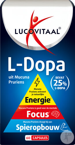Lucovitaal L-Dopa Mucana Pruriens 60 Kapseln
