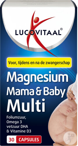 Lucovitaal Magnesium Mama Und Baby Multi 30 Kapseln