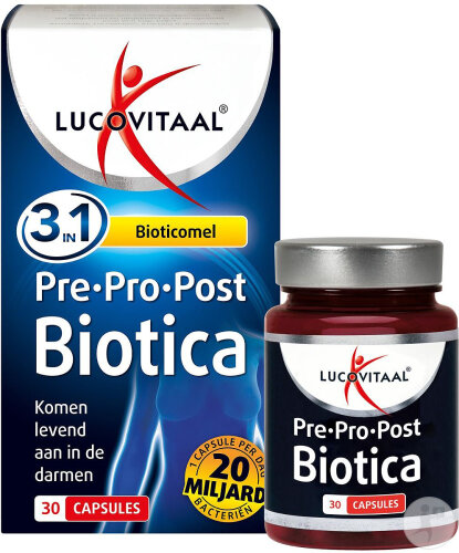 Lucovitaal Pre Pro Post Biotica 30 Kapseln