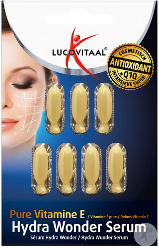 Lucovitaal Pure Vitamin E Hydra Wonder Serum 7 Kapseln