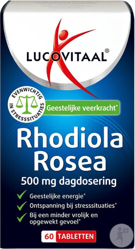 Lucovitaal Rhodiola Rosea 60 Tabletten