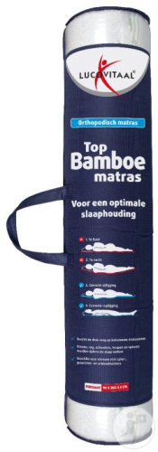 Lucovitaal Top Bambus Matratze Größe 90x200x5cm 1 Stück