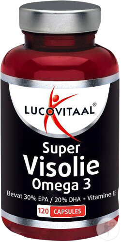 Lucovitaal Visolie Super Omega 3 120 Kapseln