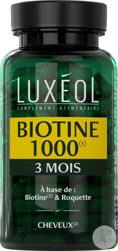 Luxéol Biotin 1000 3 Monate 90 Kapseln