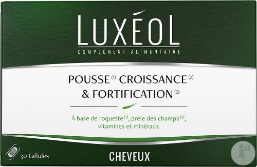 Luxéol Pousse Croissance & Fortification 1-Monats-Programm Nahrungsergänzungsmittel 30 Kapseln