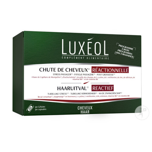 Luxéol Anti-Haarausfall Spülung – Weniger Haare Verlieren, Mehr Volumen & Glanz – Klinisch Getestet, 200 Ml