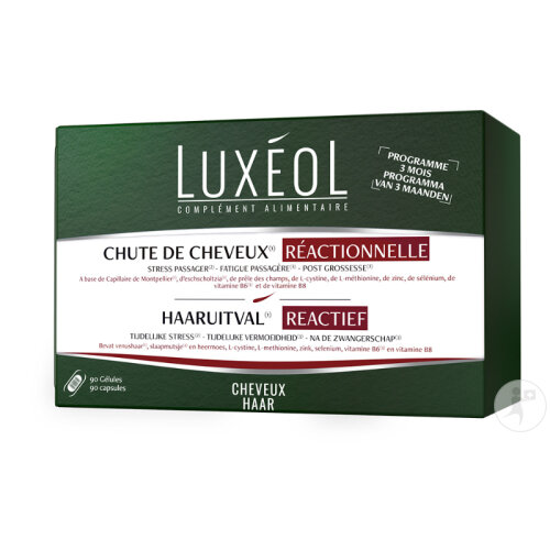 Luxéol Anti-Haarausfall Spülung – Weniger Haare Verlieren, Mehr Volumen & Glanz, 200 Ml