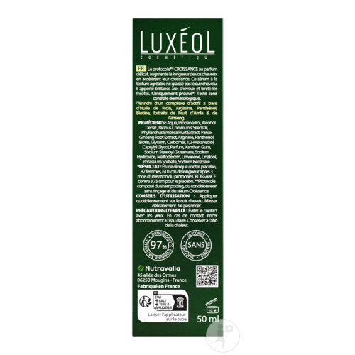 Luxéol Wachstumsserum Längeres Haar Tube 50ml-4