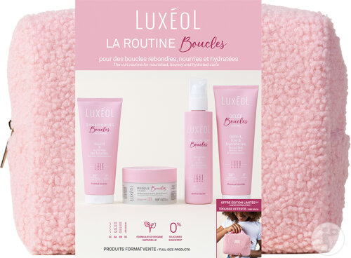 Luxéol Set Tasche Locken Routine Winter Edition 4 Produkte