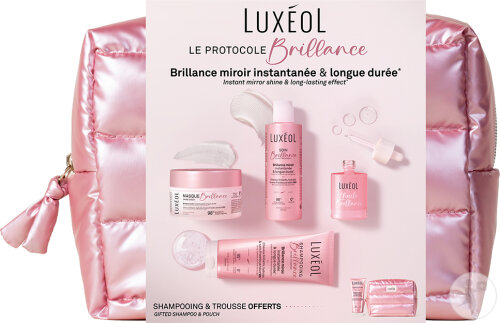 Luxéol Tasche Routine Glanz 4 Produkte