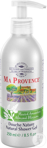 Ma Provence Natürliches Duschgel Mandelblüte Pumpflasche 250ml