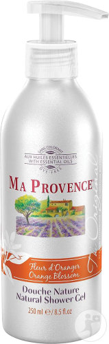 Ma Provence Dusche Natur Orangenblüte Pumpflasche 250 ml