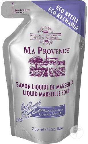 Ma Provence Marseiller Flüssigseife Lavendelblüte Nachfüllpackung 250ml