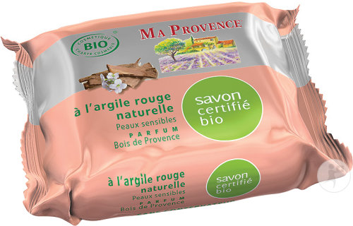 Ma Provence Bio-Seife Rote Tonerde Empfindliche Haut 75g