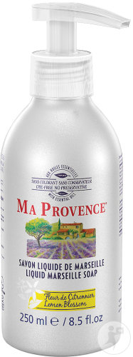 Ma Provence Flüssigseife Marseille Zitronenblüte Pumpflasche 250ml