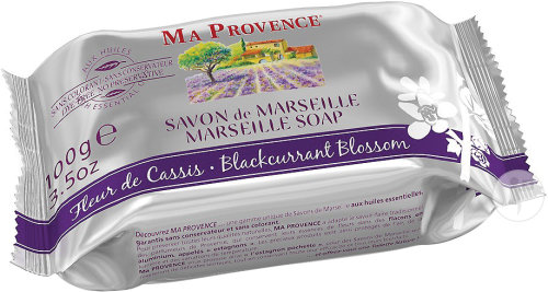 Ma Provence Marseiller Seife Schwarze Johannisbeereblüte 100g