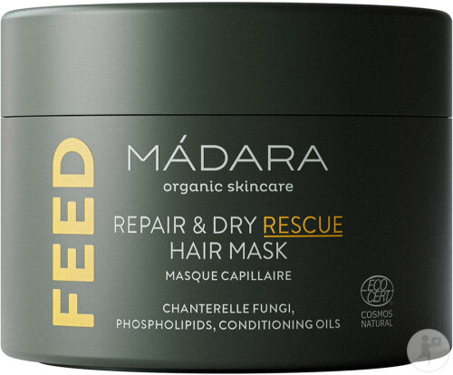 Mádara Feed Reparierende Maske Für Trockenes Haar Tiegel 180ml