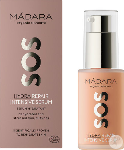 Mádara SOS Hydra Repair Intensiv-Feuchtigkeitsserum Pumpflasche 30ml
