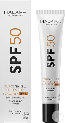 Mádara Plant Stem Cell Ultra-Protective Sunscreen SPF50 Nude Tint 40ml
