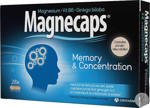 Magnecaps Gedächtnis & Konzentration 28 Kapseln