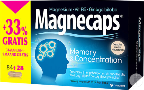 Magnecaps Memory & Konzentration Promo Pack 84+28 Kapseln