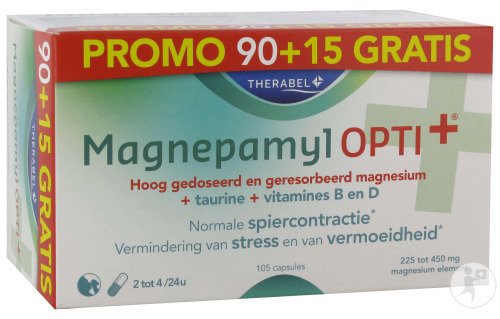 Magnepamyl Opti+ Kapseln 90+15 Gratis