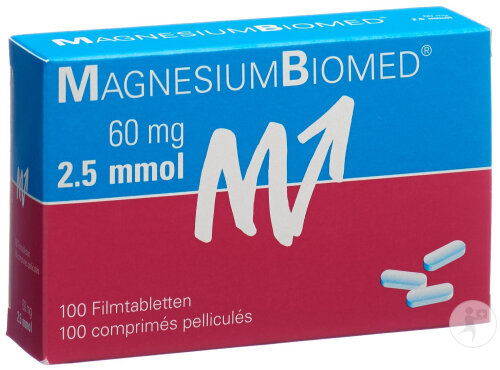 Magnesium Biomed 60mg 100 Filmtabletten
