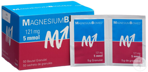Magnesium Biomed 121mg Granulat 50 Beutel