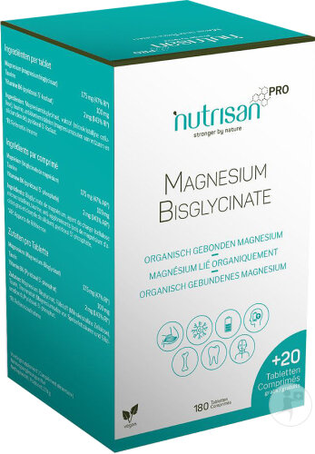 Magnesium Bisglycinat 180 + 20 Tabletten