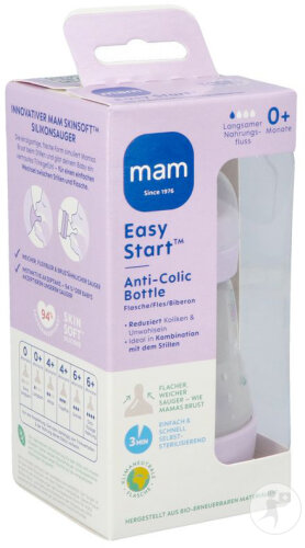 Mam Easy Start Anti-Kolik Flasche Matt Lila 160ml