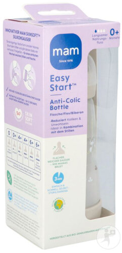 Mam Easy Start Anti-Kolik Flasche Matt Uni 260ml
