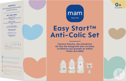 Mam Set Easy Start Anti-Kolik Pure Unisex 0+ Monate 5 Produkte