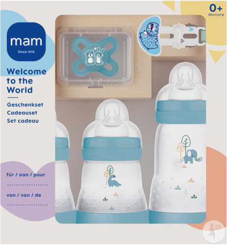 Mam Set Welcome To The World Pure Blau 5 Produkte