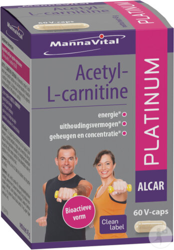 Mannavital Acetyl L-Carnitine Platinum 60 Kapseln