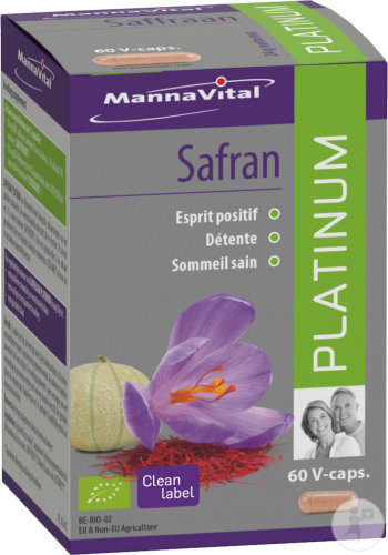Mannavital Safran Platinum 60 Kapseln