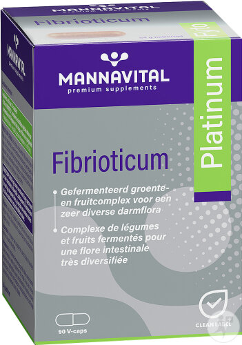 Mannavital Fibrioticum Platinum 90 V-caps