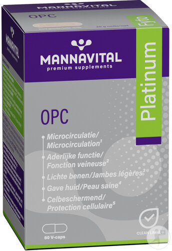 Mannavital OPC Platinum 60 V-Caps