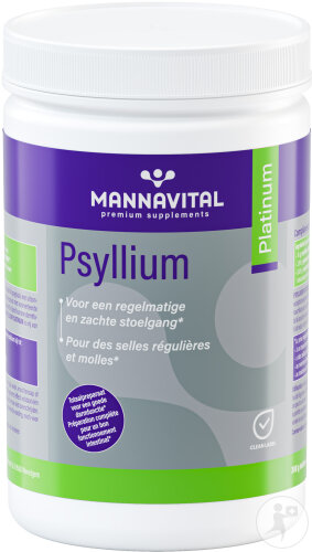 Mannavital Psyllium Platinum Puder 300g