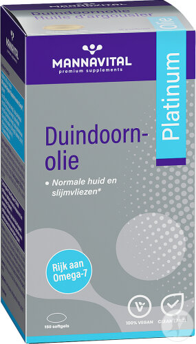 Mannavital Sanddornöl Platinum Softgels 150 Kapseln