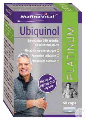 Mannavital Ubiquinol Platinum 60 Kapseln