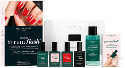 Manucurist Green Flash Kit Xtrem Flash