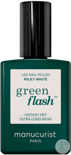 Manucurist Green Flash Nagellack Für LED Milky White 15ml