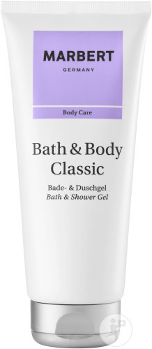 Marbert Bath & Body Classic Bade- Und Duschgel Tube 200ml