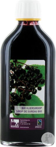 Marma Holunderblüten-Sirup Bio Fairtrade Flasche 200ml