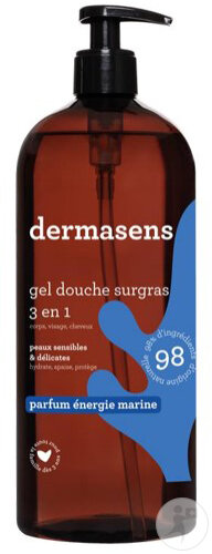 Marque Verte Dermasens Duschgel Rückfettend Marine Energie 1l
