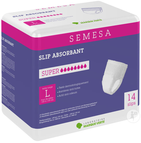 Marque Verte Semesa Slips Super L 14 Stück