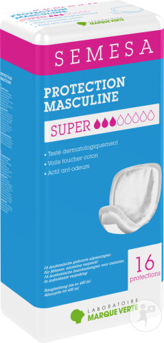 Marque Verte Semesa Super Anatomischer Schutz Männer 16 Stück