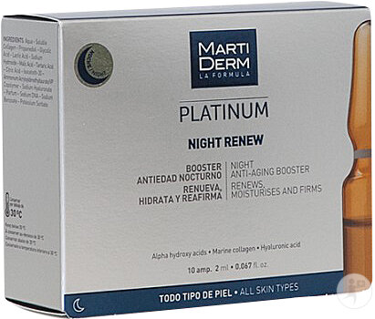 Martiderm Night Renew Ampullen 10x2ml